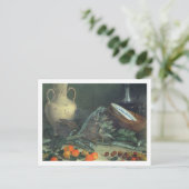 131-0059642野菜と果物の静止生活 ポストカード (スタンド正面)