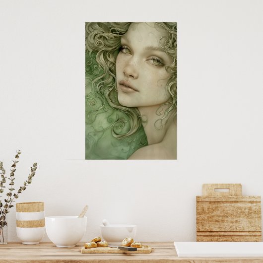 132人 ポスター (キッチン)