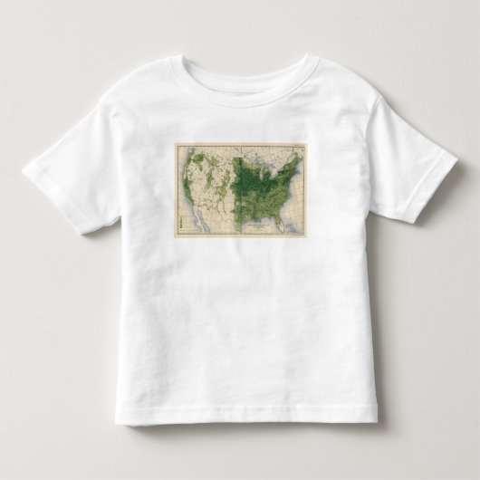 132改良された土地1900年 トドラーTシャツ (正面)