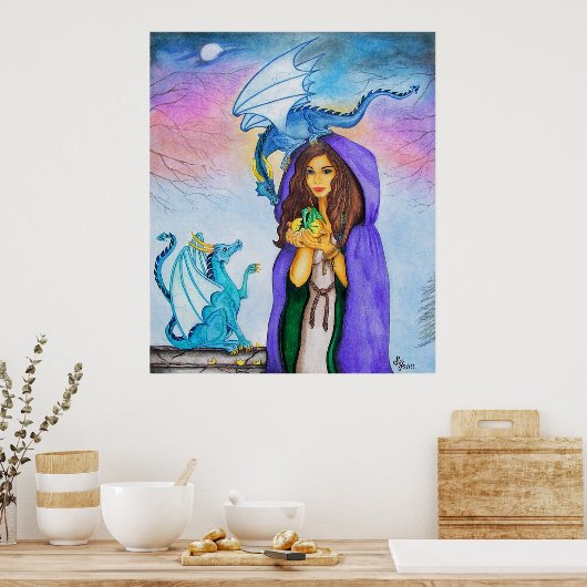 132.帽子屋 ポスター (キッチン)