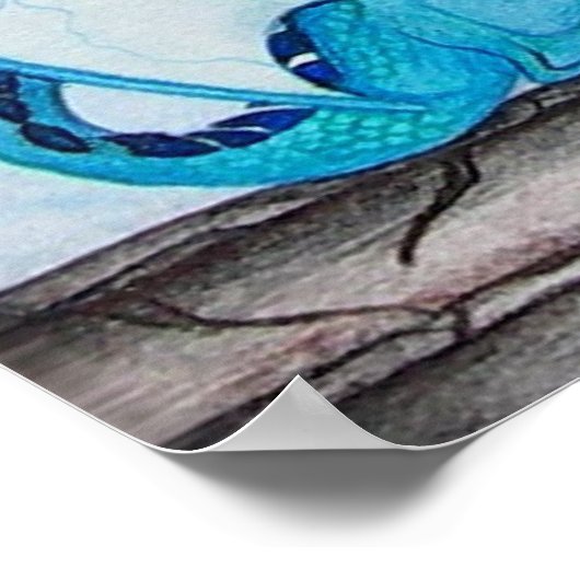 132.帽子屋 ポスター (角)