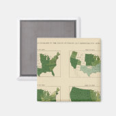 133農場の価値を高める1850～1900 マグネット (正面/裏面)