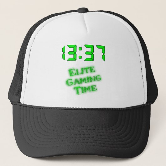 1337ゲーム時間 キャップ (正面)