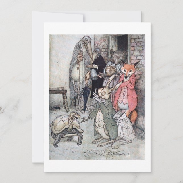 133.ウサギとカメ (正面)