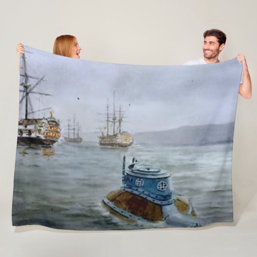 133.カメ フリースブランケット (インサイチュ)