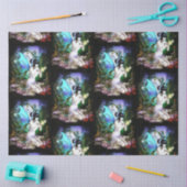 133.妖精とホタル 薄葉紙 (クラフト)