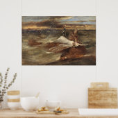 133.妖精と海のヘビ ポスター (キッチン)