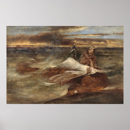 133.妖精と海のヘビ ポスター (正面)