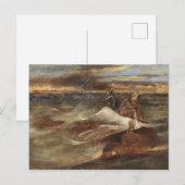 133.妖精と海のヘビ ポストカード (正面/裏面)