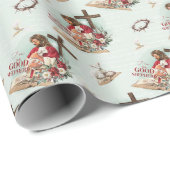 133.良い羊飼い ラッピングペーパー (ロールコーナー)