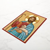 133.良い羊飼い 箔シーズンカード (回転した状態)