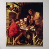 133.農夫とサテュロ ポスター (正面)