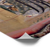 1340年～51年の訪問 ポスター (角)