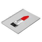 13479赤い口紅メイクアップ美しいファッションスタイルSAL ノートブック (左側)