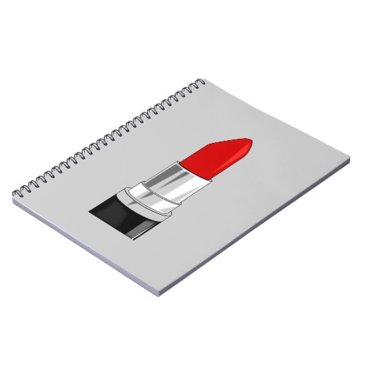 13479赤い口紅メイクアップ美しいファッションスタイルSAL ノートブック (左側)