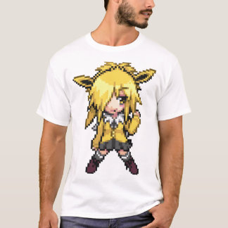 135 JOLTEON女の子スプライトピクセルアート – 完全なPOKEDEX!! Tシャツ