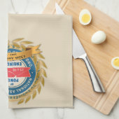 135th記念日タオル キッチンタオル (四つ折り)