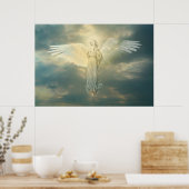 136.天使と鳩 ポスター (キッチン)