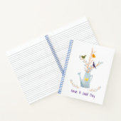 136.孔雀と鴨と雛 ノートブック (内部)