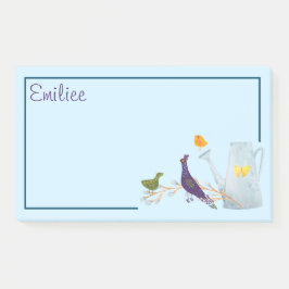 136.孔雀と鴨と雛 ポストイット