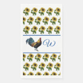 136.鶏とヒマワリ (正面)