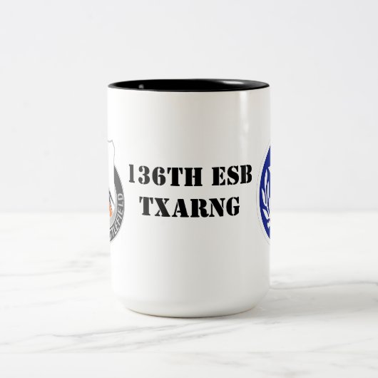 136th ESBのコーヒー・マグ ツートーンマグカップ (中央)