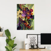 1370フローラ ポスター (ホームオフィス)