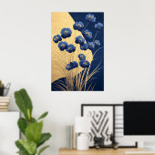 1373フローラ ポスター (ホームオフィス)