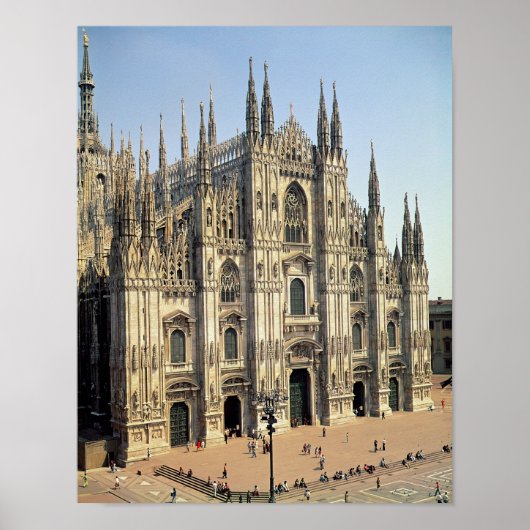 1386年に始まった正面の表示 ポスター (正面)