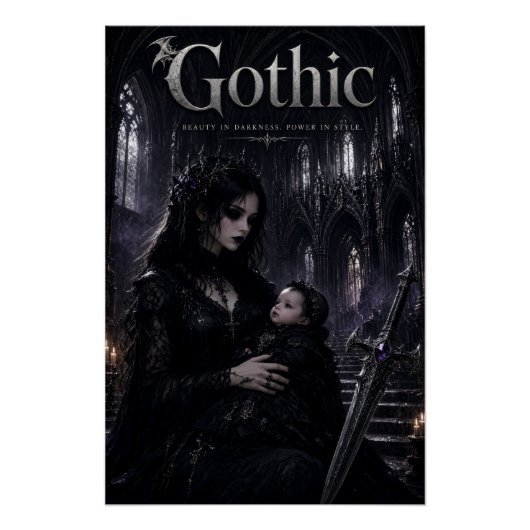 #13 ゴシック ポスター (正面)