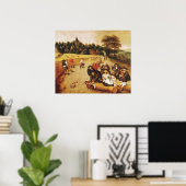 13.ハーベスターの食事 ポスター (ホームオフィス)