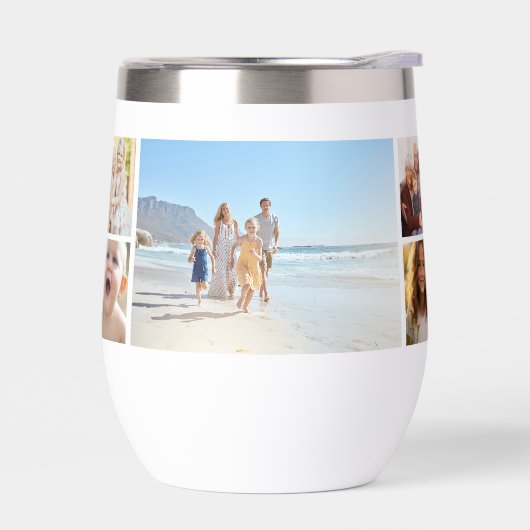 13 パーソナライズされたフォトコラージュ、お使いのカスタム文字 (左面)