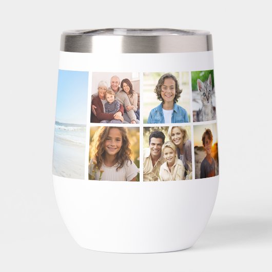 13 パーソナライズされたフォトコラージュ、お使いのカスタム文字 (背面)