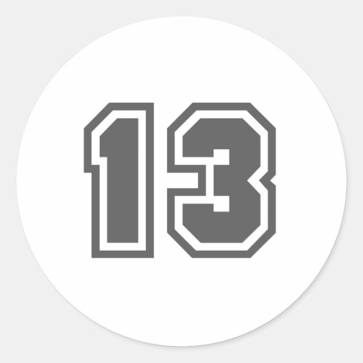 13 ラウンドシール (正面)