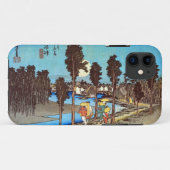 13.沼津宿、広重沼津宿、広重、浮世絵 Case-Mate iPhoneケース (裏面(横))