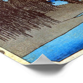 13. 沼津宿, 広重 ポスター (角)