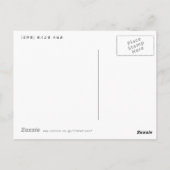 13. 沼津宿, 広重 ポストカード (裏面)