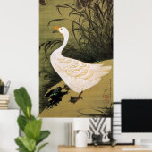 13. 芦鵞図, 若冲 Reed & Goose, Jakuchū, Japan Art ポスター (ホームオフィス)