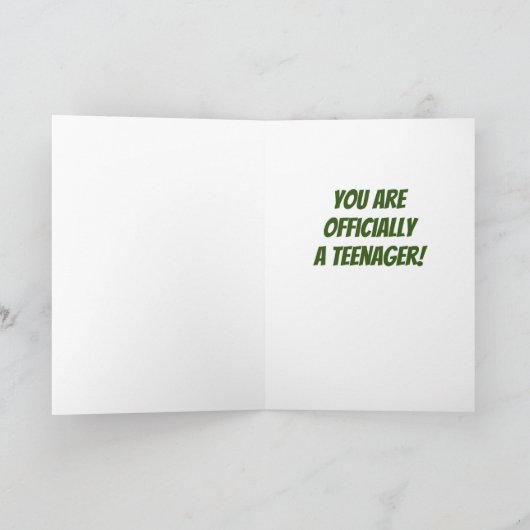 13****誕生日****カード カード (内部)