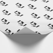 13.1の半マラソン ラッピングペーパー (角)