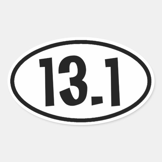 13.1シール 楕円形シール (正面)