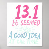 13.1ハーフマラソンは、時間Quで良いアイディアに見えた ポスター (正面)