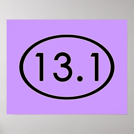 13.1マイルポスター ポスター (正面)