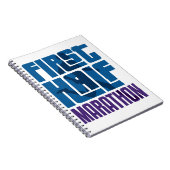 13.1マイル先発ハーフマラソン ノートブック (右側)