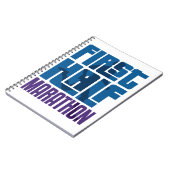 13.1マイル先発ハーフマラソン ノートブック (左側)