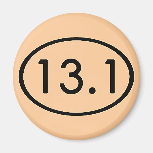 13.1マイル磁石 マグネット (正面)