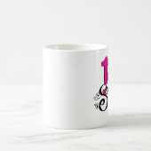 13.1強い半分のマラソンのコーヒー・マグ モーフィングマグカップ (中央)