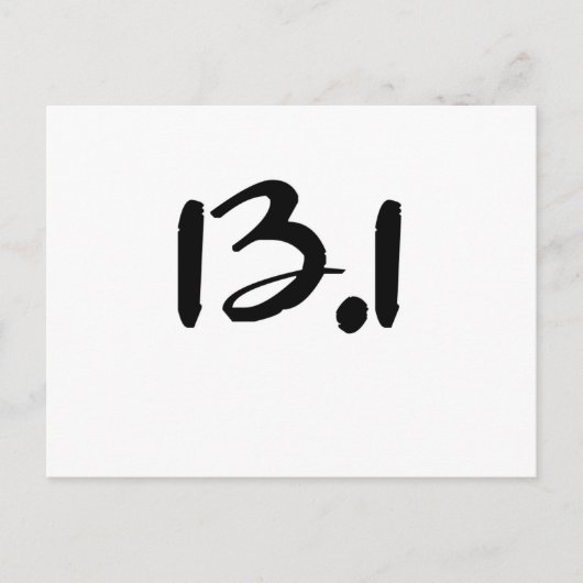 13.1郵便はがき ポストカード (正面)