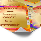 13.12.60.6 POSTER.WTLB.今日は一度だけ ポスター (角)