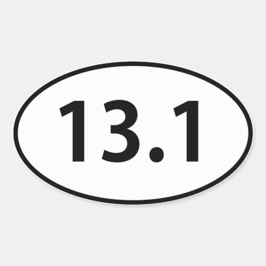 13.1 楕円形シール (正面)
